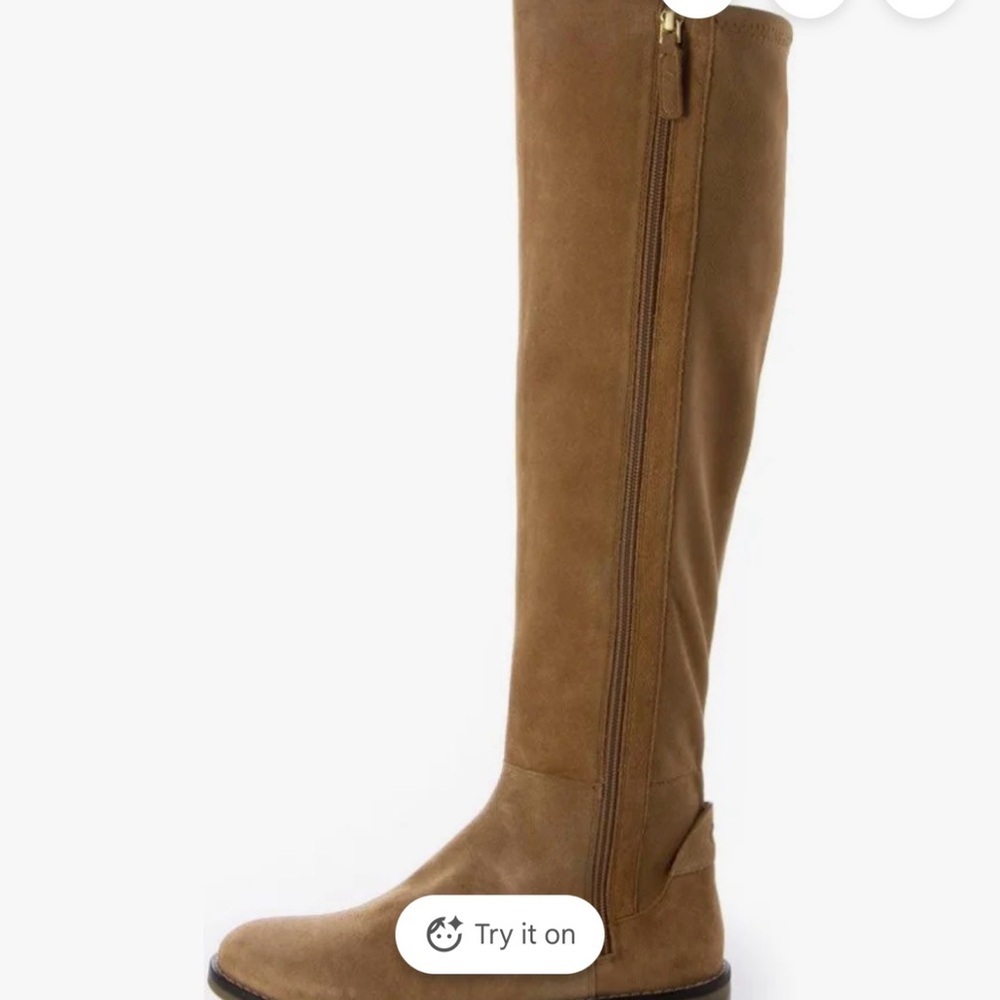Cole Haan Women's Brown Over the Knee Boots - Picture 2 of 12